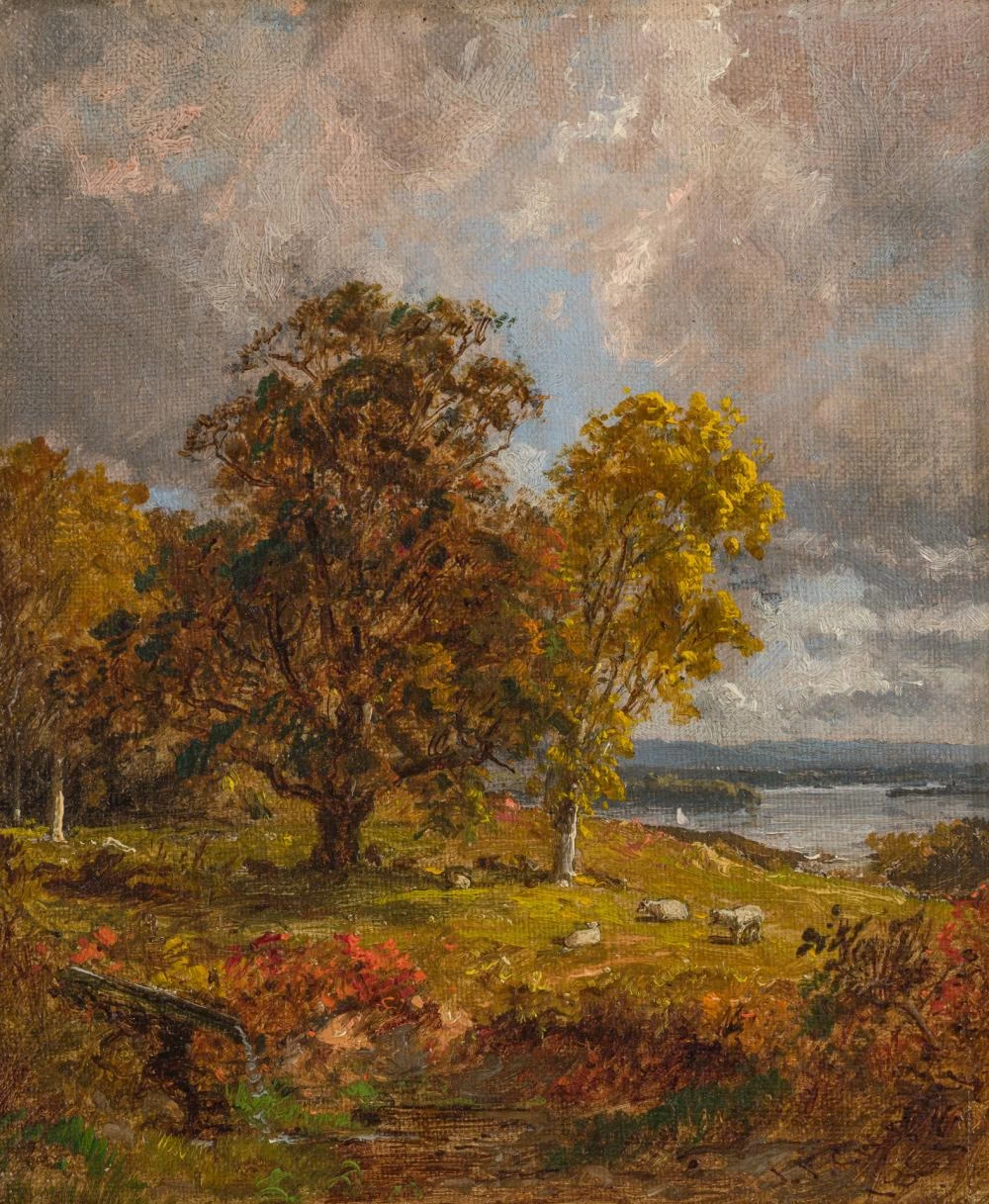 Pecore in autunno, 1885